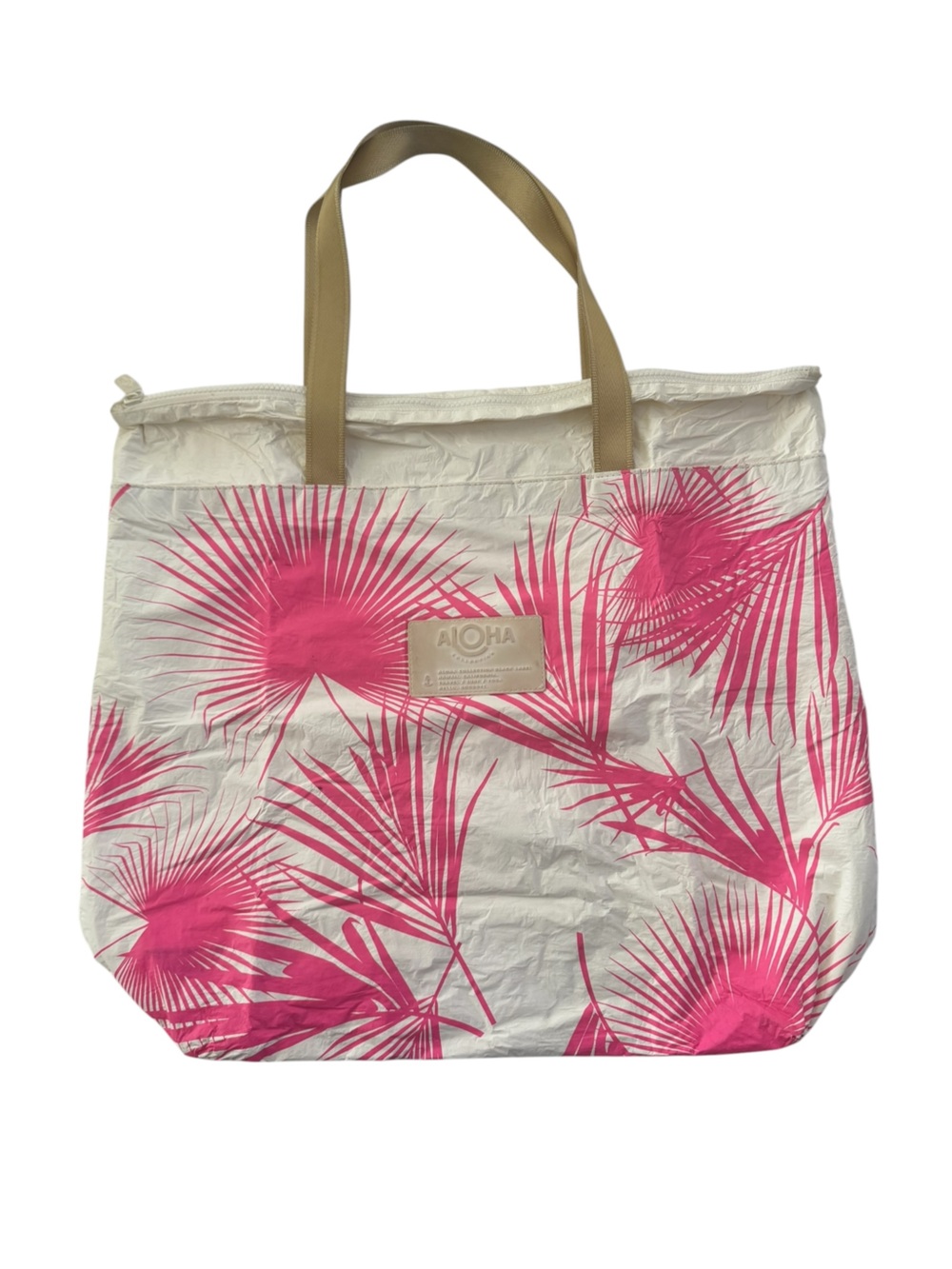 ALOHA Collection Day Tripper Tropics Tote Bag day electric pink *READ^ #NE347